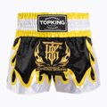 Spodenki treningowe Top King Thai Boxing black/gold/white