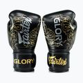 Rękawice bokserskie Fairtex Glory Kickboxing Competition Training Boxing black/gold