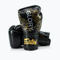 Rękawice bokserskie Fairtex Glory Kickboxing Competition Training Boxing black/gold 4