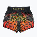 Spodenki treningowe Fairtex Muay Thai Shorts BS1921 "Volcano" black 2