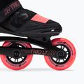 Rolki damskie K2 Trio LT 100 black/pink 6