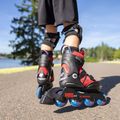 Rolki dziecięce K2 Raider Boa red/black/blue 8