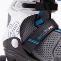 Rolki damskie K2 Alexis 84 Pro grey/blue 5