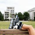 Rolki damskie K2 Alexis 84 Pro grey/blue 10