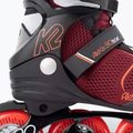 Rolki damskie K2 Alexis 90 Boa purple/black 10