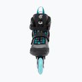 Rolki damskie K2 Alexis 80 Alu grey/cyan 3