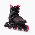 Rolki damskie K2 Alexis 80 Boa grey/pink