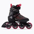 Rolki damskie K2 Alexis 80 Boa grey/pink 2