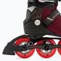 Rolki damskie K2 Alexis 90 Boa purple/black 7