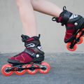 Rolki damskie K2 Alexis 90 Boa purple/black 15