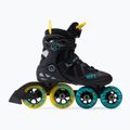 Rolki męskie K2 Vo2 S 100X Boa black/yellow/blue 2