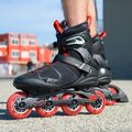 Rolki męskie K2 F.I.T. 84 Pro black/red 8