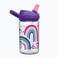 Butelka turystyczna dziecięca CamelBak Eddy+ 400 ml rainbow floral 3