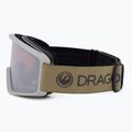 Gogle narciarskie DRAGON DXT OTG block biege/lumalens silver ion 4