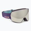 Gogle narciarskie DRAGON NFX2 deep plum/lumalens silver ion+lumalens voilet 2