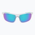 Okulary przeciwsłoneczne Nike Windtrack Run matte clear/ green mirror 2