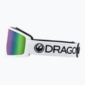Gogle narciarskie DRAGON DX3 OTG white/lumalens green ion 3