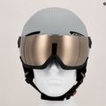 Kask narciarski Alpina Arber Visor Q-Lite grey matt 7