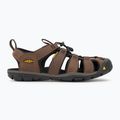 Sandały męskie KEEN Clearwater Cnx Leather dark earth/black 2