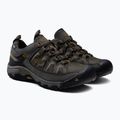 Buty trekkingowe męskie KEEN Targhee III WP black olive/golden brown 5