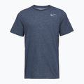 Koszulka męska Nike Dri-Fit smokey obsidian heather/matte silver