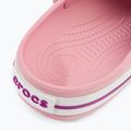 Klapki Crocs Crocband pearl pink/wild orchid 10