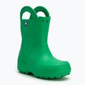 Kalosze dziecięce Crocs Handle It Rain Boot Kids grass green