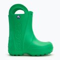 Kalosze dziecięce Crocs Handle It Rain Boot Kids grass green 2