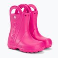 Kalosze dziecięce Crocs Handle It Rain Boot Kids candy pink 4