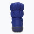 Śniegowce dziecięce Crocs Winter Puff Kids cerulean blue/light grey 3
