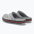 Klapki Crocs Crocband light grey/navy 4