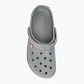 Klapki Crocs Crocband light grey/navy 7