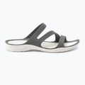 Klapki  Crocs Swiftwater Sandal W smoke/white 2
