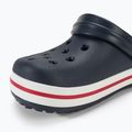Klapki dziecięce Crocs Crocband Clog Kids navy/red 8