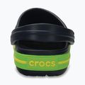 Klapki dziecięce Crocs Crocband Clog Kids navy/volt green 4