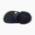 Klapki dziecięce Crocs Crocband Clog Kids navy/volt green 5