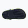 Klapki dziecięce Crocs Crocband Clog Kids navy/volt green 6