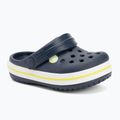 Klapki dziecięce Crocs Crocband Clog Kids navy/citrus