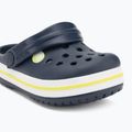 Klapki dziecięce Crocs Crocband Clog Kids navy/citrus 8