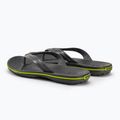 Japonki Crocs Crocband Flip graphite/volt green 3