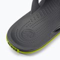 Japonki Crocs Crocband Flip graphite/volt green 8