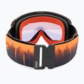 Gogle narciarskie Atomic Four Pro L HD Photo black/orange/ tree/amber gold/clear 4