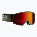 Gogle narciarskie dziecięce Atomic Four Jr Flash graphic/olive/red flash