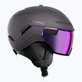 Kask narciarski Atomic Savor GT Visor Stereo iron ore/purple stereo