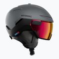 Kask narciarski Atomic Savor GT Amid Visor Photo slate/red photo