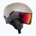 Kask narciarski Atomic Savor GT Amid Visor Photo sand/red photo