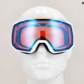 Gogle narciarskie Salomon Radium Photo ML white/blue 10