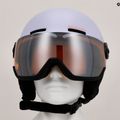 Kask narciarski dziecięcy Salomon Orka Visor evening haze 11