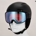 Kask narciarski Salomon Driver Pro Sigma black/rose/gold 13
