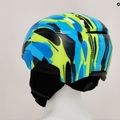 Kask narciarski dziecięcy Alpina Pizi neon blue/green gloss 12